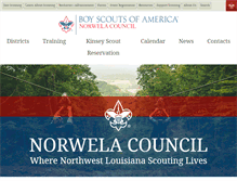 Tablet Screenshot of norwela.org